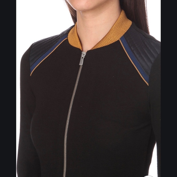 Maje Raline Crepe Dress - Picture 4 of 5